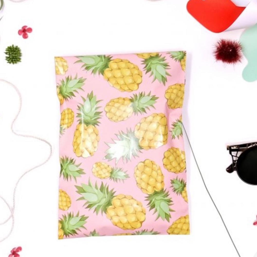 LAST SET🍍20 Designer Pineapple Poly Mailers 10 x 13 inch